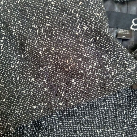 Fox Racing Tweed Textured Pea Coat Grey XS - Picture 11 of 11